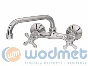 Bateria ścienna umywalkowa Retro