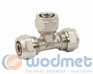Trójnik skręcany do PEXa 25x25x25